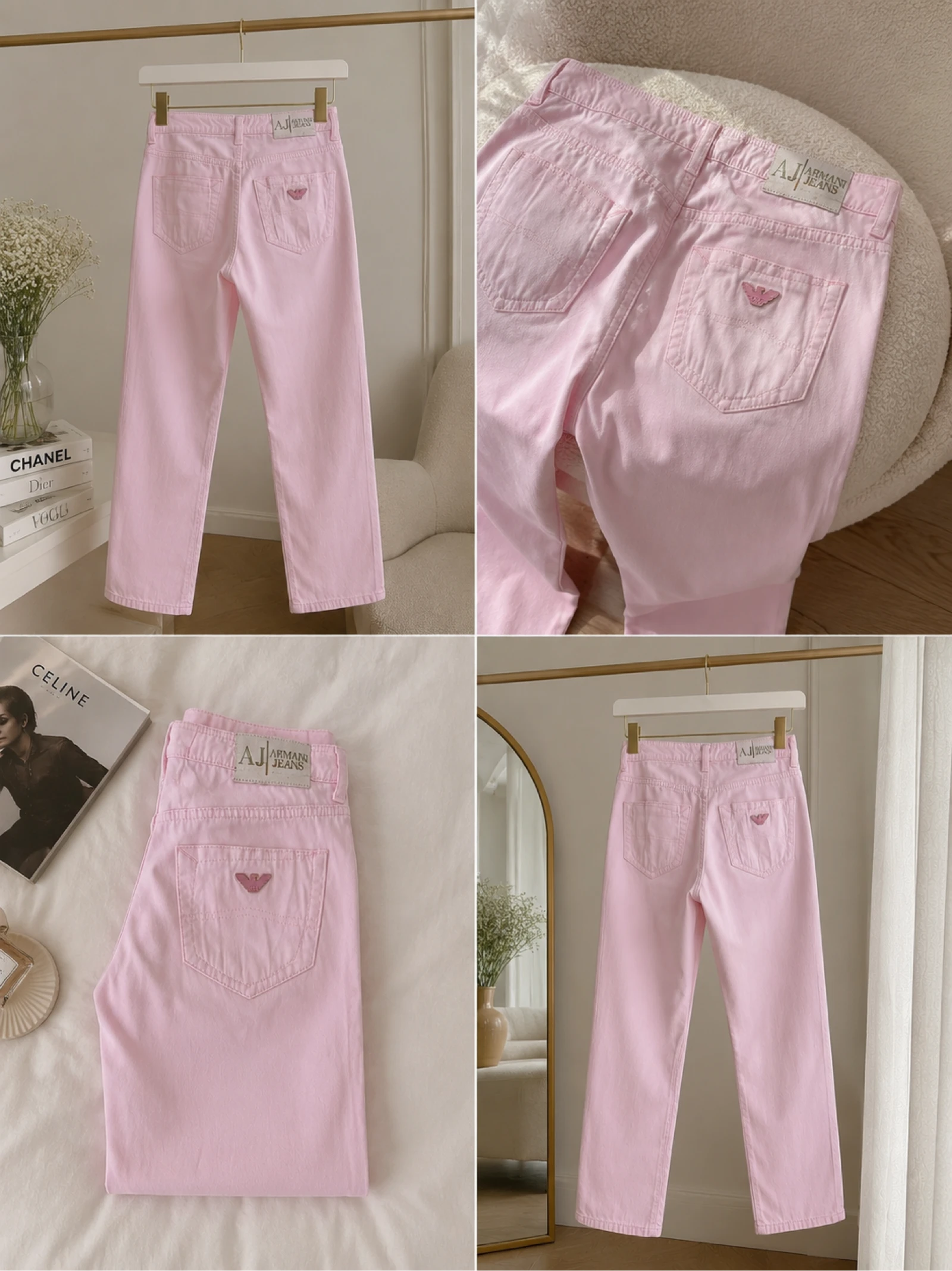 Armani Jeans – Jean Slim Rose Polvo – photo 4